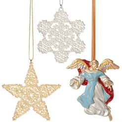 Online The Met Store 2024 Star, Snowflake, and Angel Tree Ornament Set