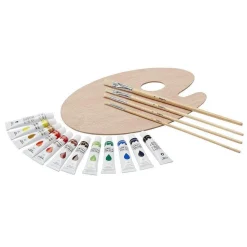 Clearance The Met Store Acrylic Paint and Tabletop Easel Set