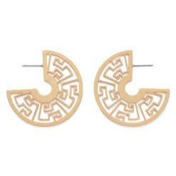 Outlet The Met Store Ancient Fretwork Earrings