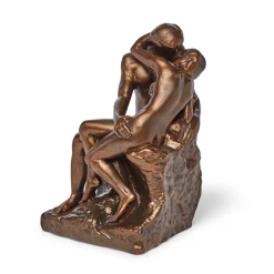 Outlet The Met Store Auguste Rodin: The Kiss Bronze-Toned Sculpture