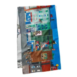 Clearance The Met Store Bearden The Block Oblong Silk Scarf