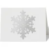 Hot The Met Store Bentley: Snow Crystal Fine Holiday Cards with Lined Envelopes and Foil Seals