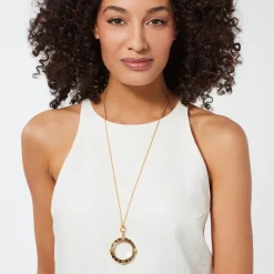 The Met Store Bohemian Dragon Magnifier Pendant Necklace