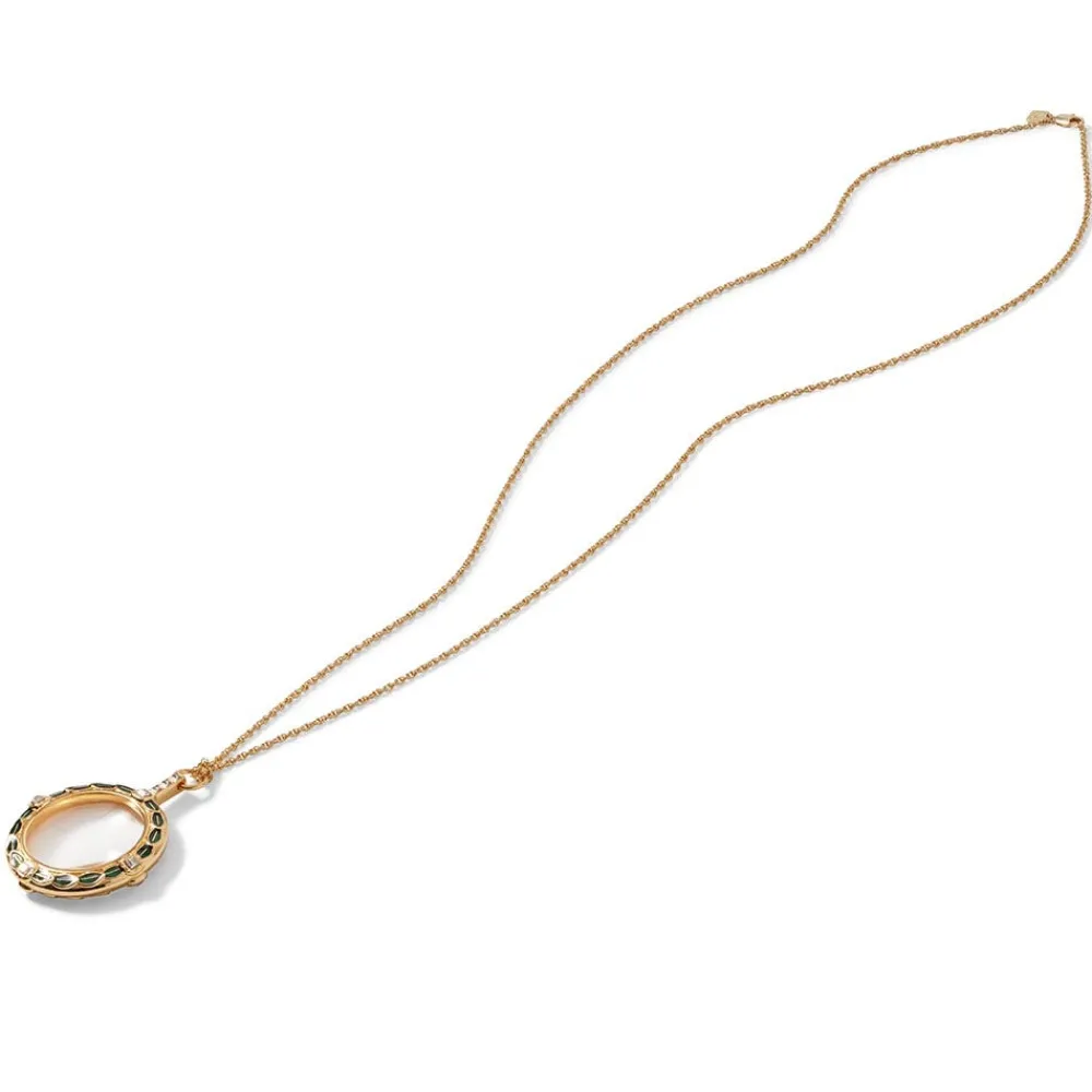 The Met Store Bohemian Dragon Magnifier Pendant Necklace