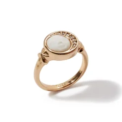 Discount The Met Store Celestial Symbols Carved Mother-of-Pearl Signet Ring