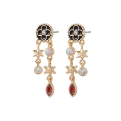 Hot The Met Store Celestial Symbols Chandelier Earrings