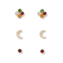 Clearance The Met Store Celestial Symbols Stellar Stud Earrings Set