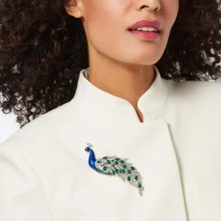 New The Met Store Chelsea Peacock Brooch