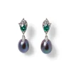 The Met Store Chelsea Peacock Pearl Drop Earrings