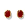 Outlet The Met Store Classical Carnelian Stud Earrings