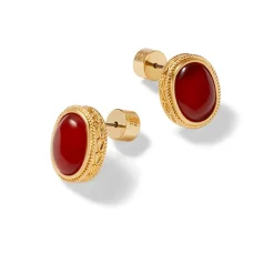 Outlet The Met Store Classical Carnelian Stud Earrings