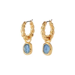 Hot The Met Store Cypriot Twist Hoop Earrings with Removable Charms