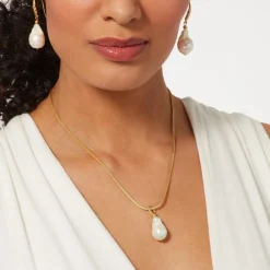 Hot The Met Store Cypriot Twist Pearl Pendant Necklace