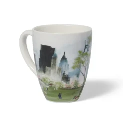 Online The Met Store Dehn Spring in Central Park Covered Mug with Tea Infuser