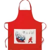 Clearance The Met Store Earle Santa and Deer Apron with Pocket