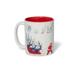 Sale The Met Store Earle Santa and Deer Mug