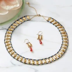 New The Met Store Egyptian Fringe Collar Necklace