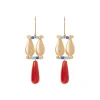 The Met Store Egyptian Fringe Drop Earrings