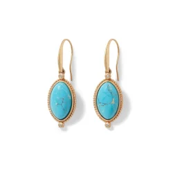 Best The Met Store Egyptian Hathor Turquoise Drop Earrings
