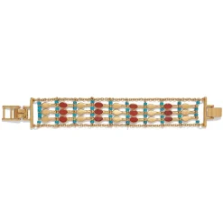 Discount The Met Store Egyptian Nefer Amulet Ladder Bracelet