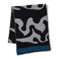 Clearance The Met Store Egyptian Swirled Glass Unisex Oblong Jacquard Scarf