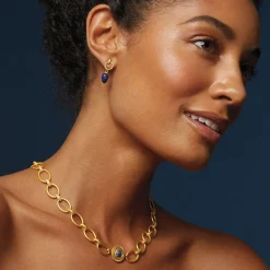 Sale The Met Store Etruscan Lapis Doorknocker Earrings