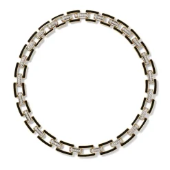 Hot The Met Store European Buckle Enamel Collar Necklace