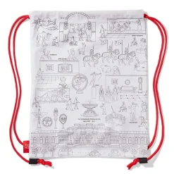 New The Met Store Favorite Galleries of The Met Color & Learn Washable Kids' Drawstring Backpack