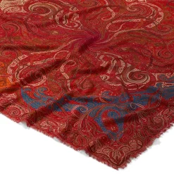 Discount The Met Store Four Seasons Paisley Square Wool Scarf