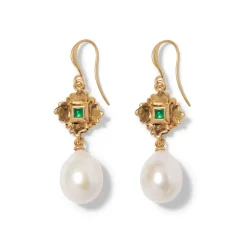 Discount The Met Store French Amor Double-Drop Earrings
