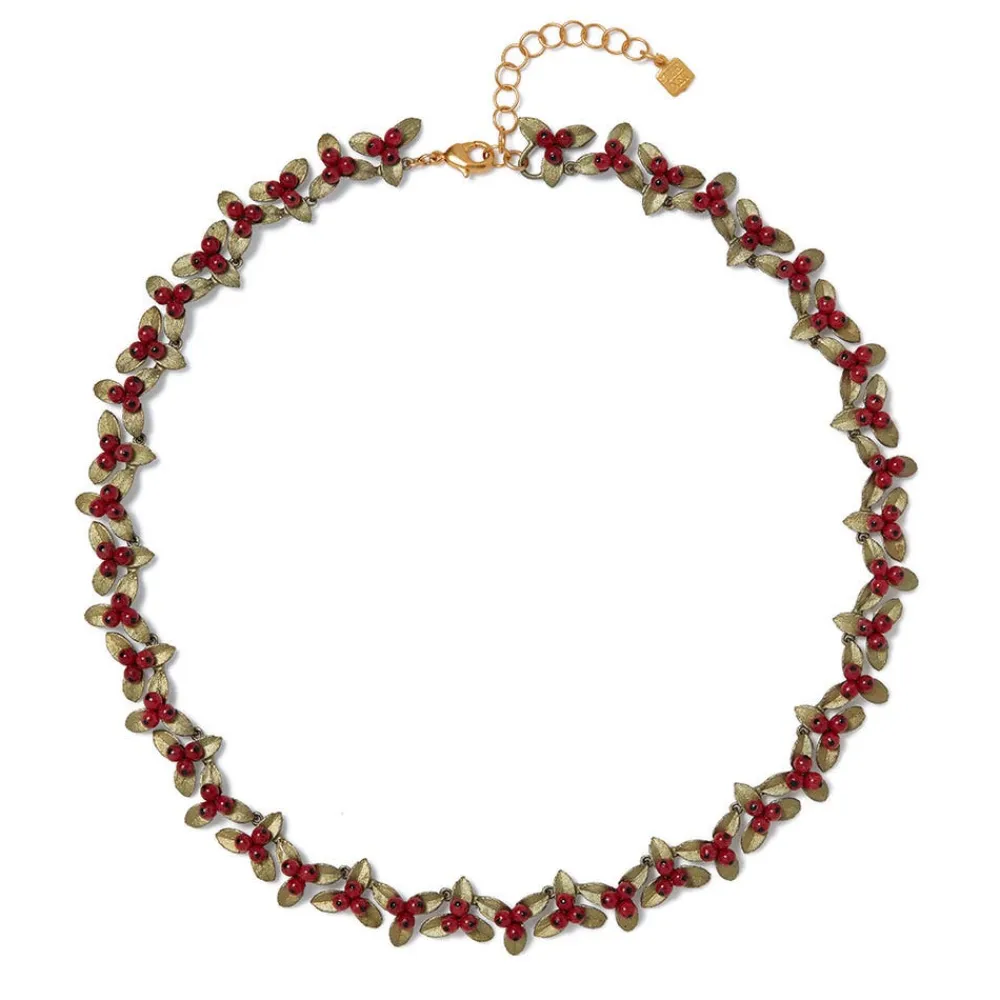 Online The Met Store Holly Berry Jade Statement Necklace