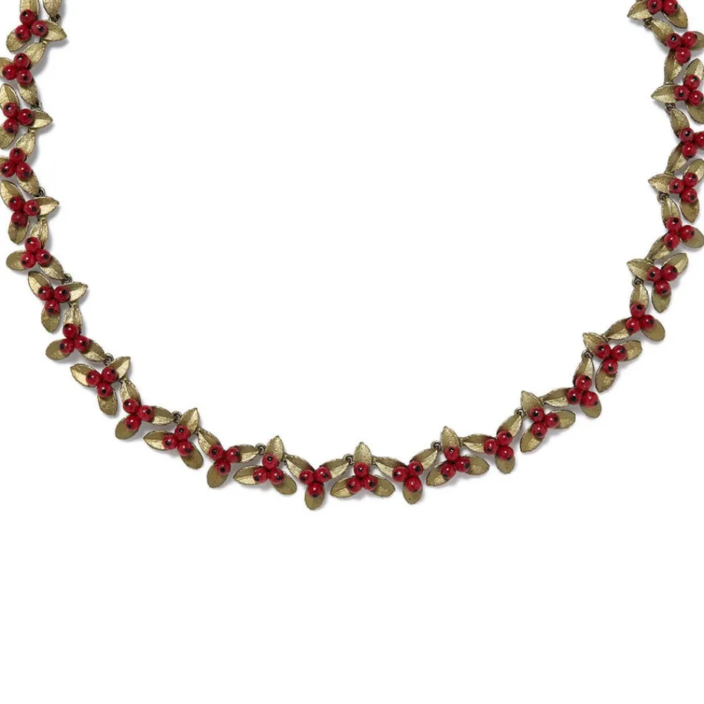 Online The Met Store Holly Berry Jade Statement Necklace