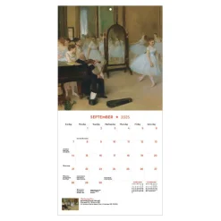 Discount The Met Store Impressionism and Post-Impressionism Mini Wall Calendar 2025