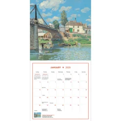 New The Met Store Impressionism and Post-Impressionism Wall Calendar 2025
