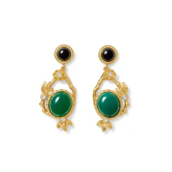 Discount The Met Store Japanese Imari Collar Necklace and Linear Drop Earrings Set