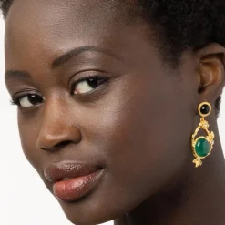 Best The Met Store Japanese Imari Statement Drop Earrings