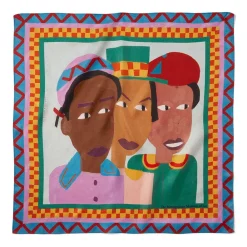 Clearance The Met Store Johnson Three Children Silk Neckerchief