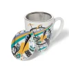 New The Met Store Kandinsky Small Worlds Covered Mug with Tea Infuser