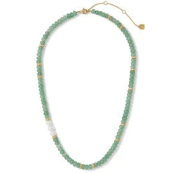 Discount The Met Store Karavas Gems Aventurine Beaded Necklace