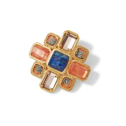 The Met Store Kashan Carpet Brooch