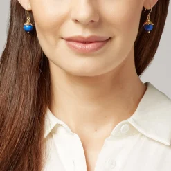 Discount The Met Store Lotus Bead Drop Earrings