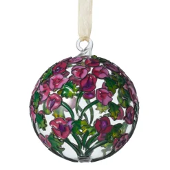 Clearance The Met Store Louis C. Tiffany Hollyhocks Cloisonné Ornament