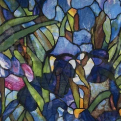 New The Met Store Louis C. Tiffany Irises Oblong Silk Scarf