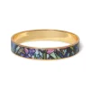 New The Met Store Magnolias and Irises Enamel Bangle