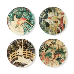 Outlet The Met Store Medieval Creatures Glass Coasters