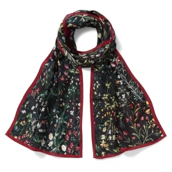 Online The Met Store Medieval Millefleurs Oblong Silk Scarf