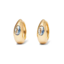 Hot The Met Store Medieval Stone Hoop Earrings