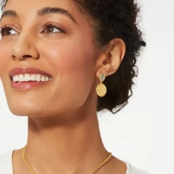 Hot The Met Store Mediterranean Coin Drop Earrings