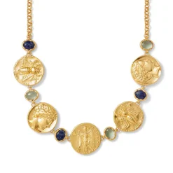 Clearance The Met Store Mediterranean Coin Statement Necklace