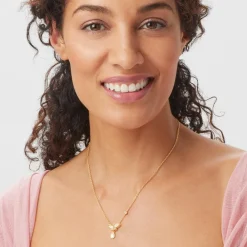 The Met Store Meiji Butterfly Pendant Necklace